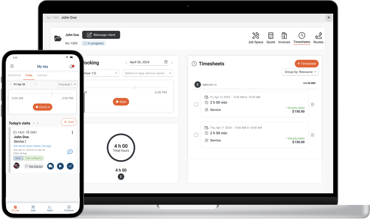 electrician-Timesheets