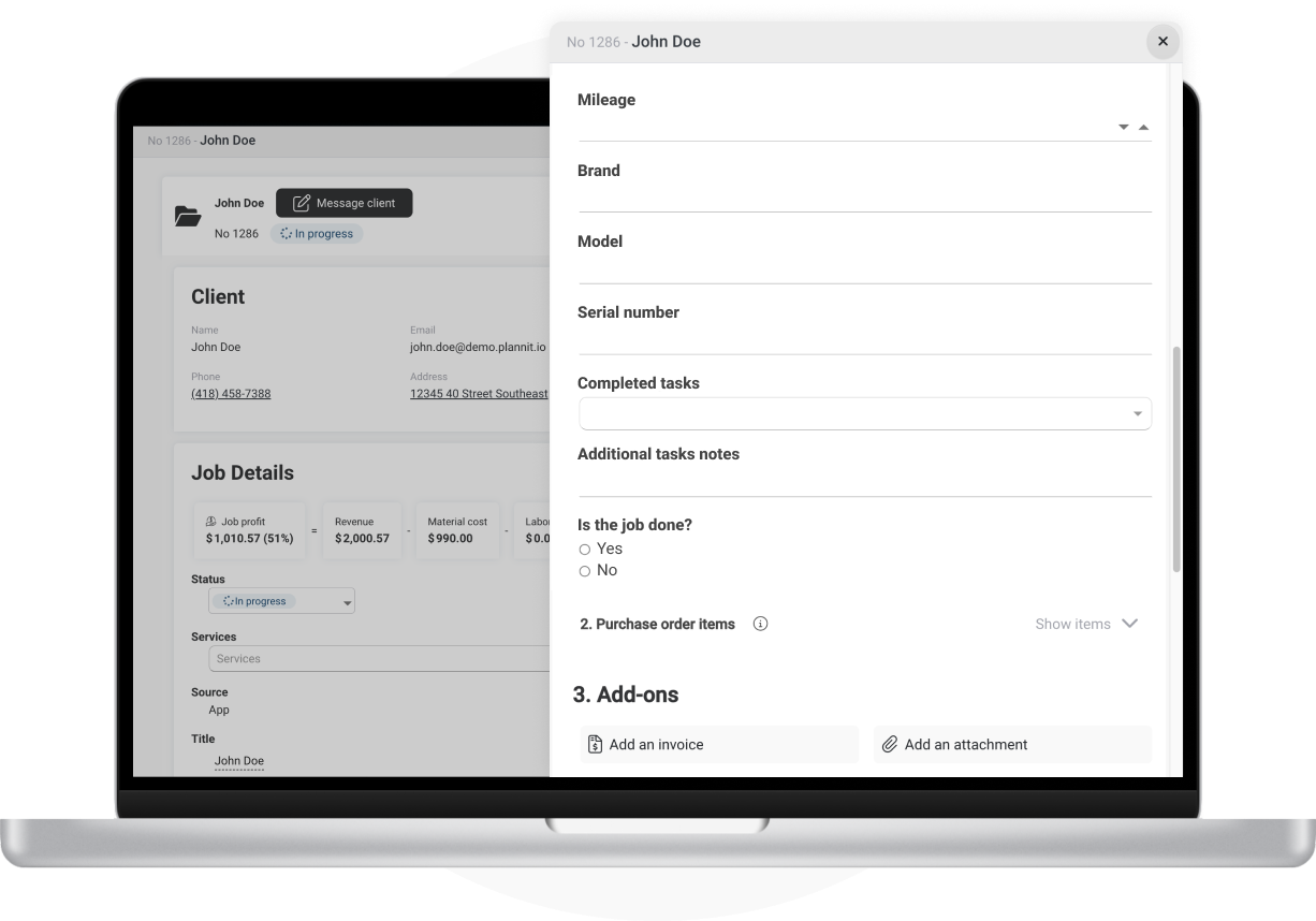 HVAC work order software