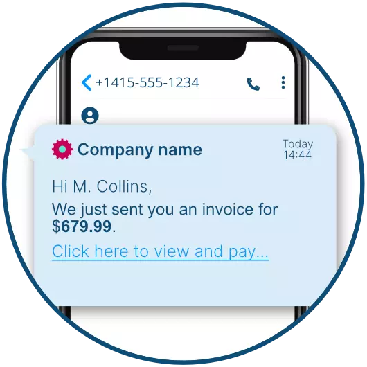 SMS-invoice